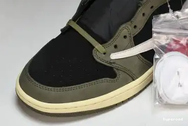 Hyperoad OG 1 Travis OLIVE BLACK Air Low Scott Jordan x 0401